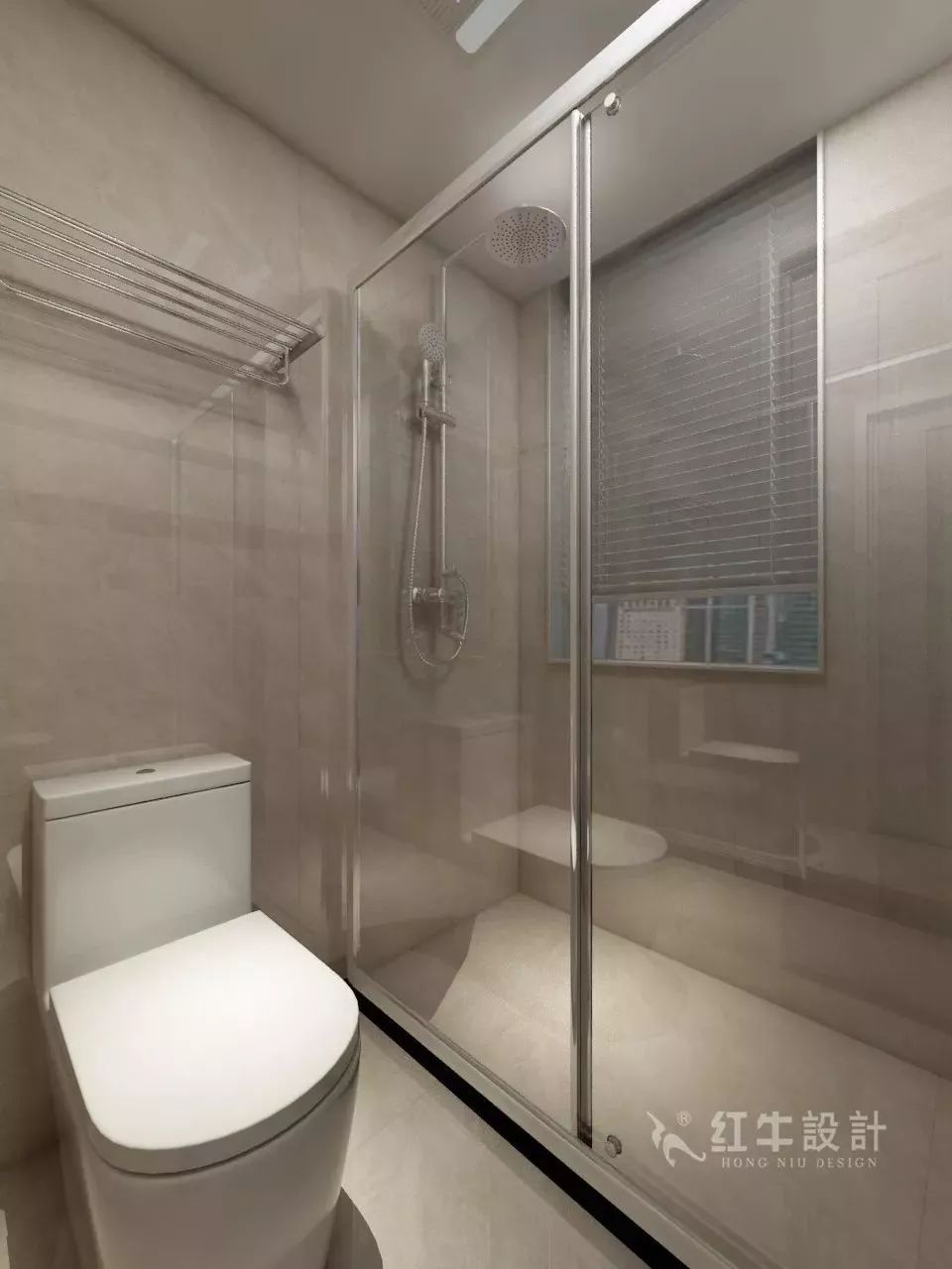 南京海赋尚城122㎡现代风格--打造高品质时尚家居11卫生间